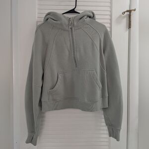 Lululemon Scuba Oversized Half Zip Hoodie M/L - Green